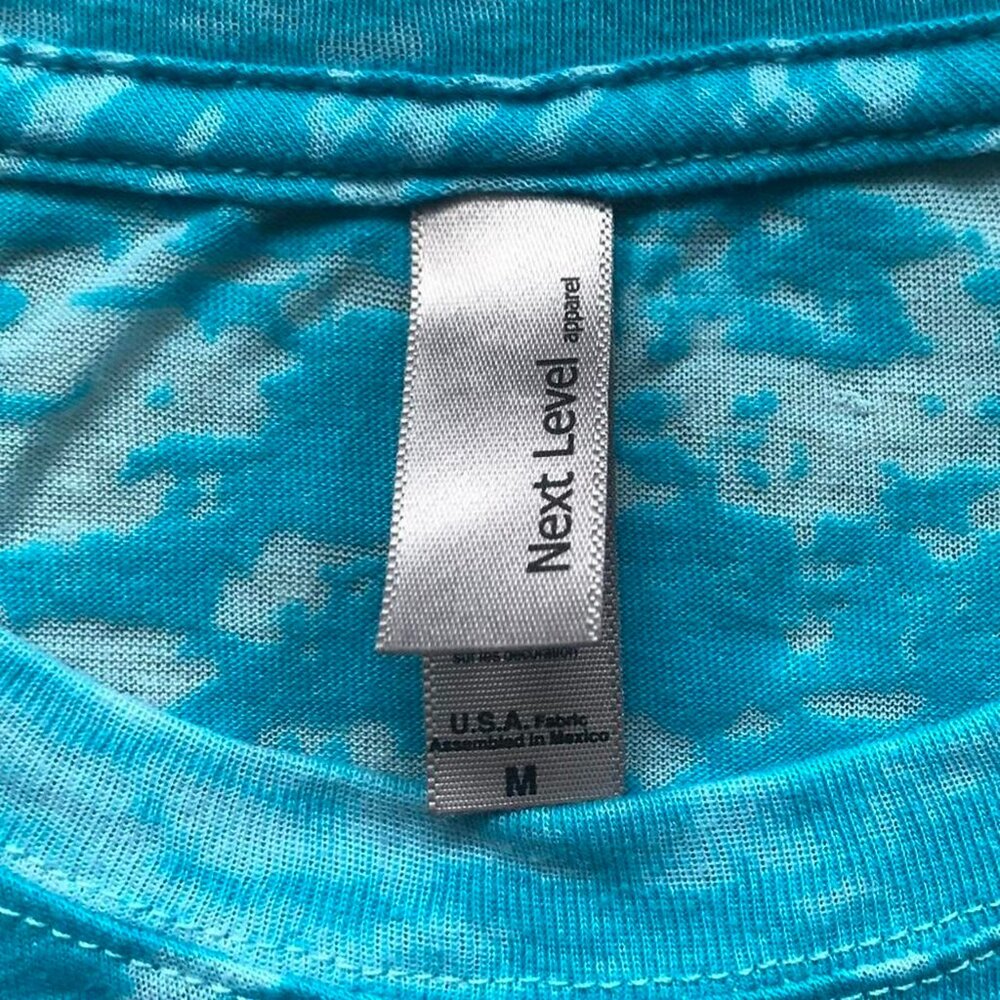 Aqua Sheer Beachy Tee - Picture 4 of 6